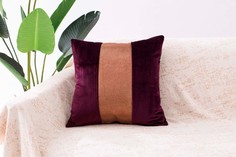 Наволочка Sofi De MarkO Нав-012-А-45х45 Амели (бордо) 45х45