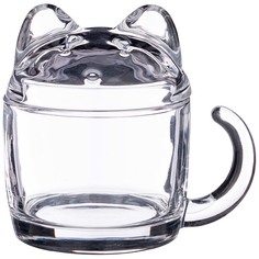 Кружка Lefard С КРЫШКОЙ КОТИК 11*9*11 СМ. КОЛЛЕКЦИЯ MUZA