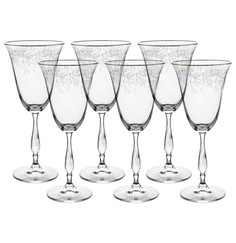 Бокалы для красного вина 250 мл 6 шт Crystal Bohemia "Fregata Антик Q8639" 245197