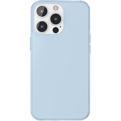 Чехол Deppa Gel Plus iPhone 13 Pro голубой-прозрачный (87930)