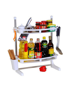 Полка для ванной и кухни универсальная (Цвет: Белый ) Markethot