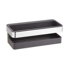 Полка для ванной Keuco Moll 12758010001 корзинка для душа, латунь, хром, вставка, пластик