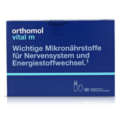 Набор Ортомол Vital M бутылочка + капсулы 30 шт. Orthomol