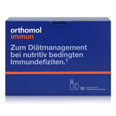 Набор Ортомол Immun бутылочка 20 мл + таблетки 450 мг + таблетки 500 мг 30 шт. Orthomol