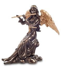 Статуэтка "Ангел, играющий на флейте" Veronese