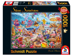 Пазл Ст. Сандрам. Пляжная мания , 1000 элементов Schmidt