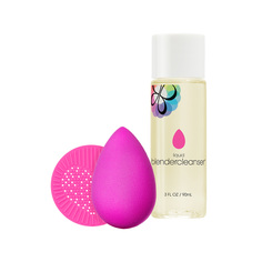 Набор Beautyblender Base Station средство для очисткии + спонж