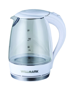 Чайник электрический WILLMARK WEK-1708G White
