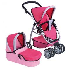 Коляска для кукол Happy трансформер 2в1 9662