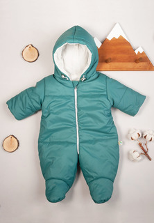 Комбинезон демисезонный "Бэмби", цвет: морской, рост 62 см Сонный гномик