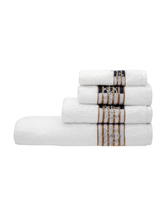 Полотенце Калипсо 50x90 белое полотенце 70% Бамбук 30% Тенсел Tana Home Collection