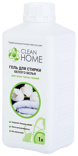 Гель для стирки Clean Home для белого белья 1 л