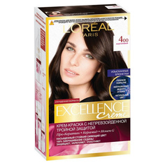 Краска для волос LOreal Paris Excellence 400 Brown 270 мл