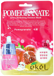Маска для лица Ekel Pomegranate Ultra Hydrating Essence Mask 25 г