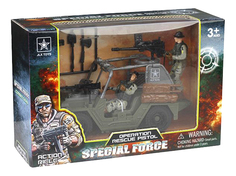 Игровой набор Special Force Джип с солдатами Gratwest В87690