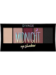 Тени для век Divage Midnight тон 01,02,03,04,05