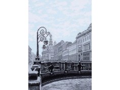 Набор для вышивания Палитра Итальянский мост. Санкт-Петербург