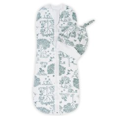 Пеленка-кокон с шапочкой Amarobaby Soft Hugs Лесная сказка, р. 56-68
