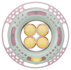 Развивающая игрушка для котят TRIXIE Junior Circle пластик, розовый, зеленый, 24 см