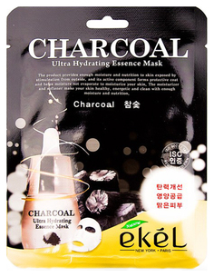 Маска для лица Ekel Charcoal Ultra Hydrating Essence Mask 25 г