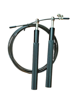 Скакалка SPF Fitness Jump Rope Cross Training Aluminium 300 см black