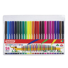 Фломастеры Пифагор Веселая такса, 24 цвета