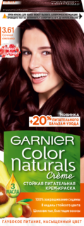 Крем-краска для волос "Color Naturals" тон 3.61, Сочная ежевика Garnier