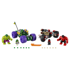 Конструктор LEGO Super Heroes Халк против Красного Халка (76078)