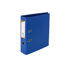 Папка-регистратор, PVC, формат А4, 75 мм, inФОРМАТ, цвет синий ФАРМ