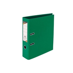 Папка-регистратор, PVC, формат А4, 75 мм, inФОРМАТ, цвет зеленый ФАРМ