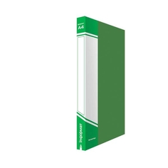 Папка-скоросшиватель с карманом, 0,7 мм, формат А4, inФОРМАТ, цвет зеленый ФАРМ