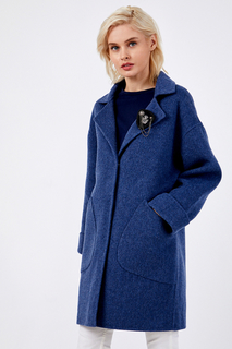 Пальто женское Tom Farr T4F W9701.35 синее 44