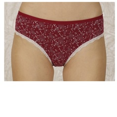 Трусы женские Berrak_11461_Bordo бордовые XXL