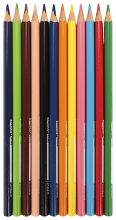 Карандаши цветные Carioca Набор карандашей цветных 12 цветов