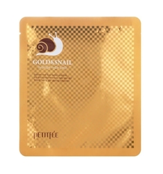 Гидрогелевая маска с золотом и муцином улитки PETITFEE Gold & Snail Hydrogel Mask, 30g