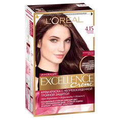 Краска для волос L`Oreal Paris Excellence 4,15 морозный шоколад