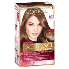 Краска для волос L`Oreal Paris Excellence 6,13 темно-русый бежевый