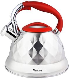 Чайник для плиты Mercury MC-6586 (12) 3,5 л. со свистком