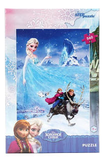 Пазл Step Puzzle Холодное сердце 560 деталей