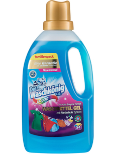 Гель для стирки Der Waschkonig Color для цветного белья 1.625 л 54 стирки Германия