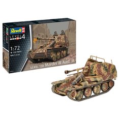 Сборная модель Revell Немецкая противотанковая САУ Sd. Kfz. 138 Marder III Ausf. M 03316R