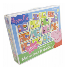 Семейная настольная игра Оригами Peppa Pig.Магнитная азбука Origami