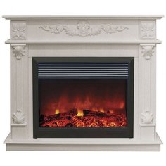 Электрокамин RealFlame Philadelphia, белый дуб