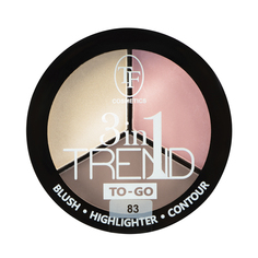 Палетка для контуринга лица TF Cosmetics Trend To-Go т.83