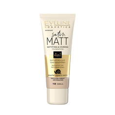 Матирующий тональный крем Eveline Cosmetics Satin Matt т.102 Vanilla