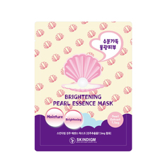 Маска для лица тканевая с экстрактом жемчуга Skindigm Brightening Pearl Essence Mask 26 мл