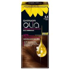 Крем-краска для волос Garnier Olia, 5.3 каштановое золото, без аммиака, 110 мл