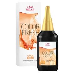Краска для волос Wella Professionals Color Fresh, Оттеночная краска, 6/34