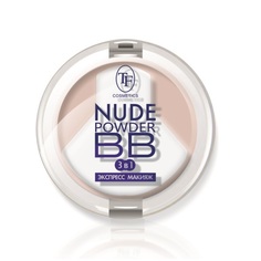 Пудра для лица TRIUMPH Nude BB Powder, тон 01 "Натуральный", выравнивающая, матирующая TF