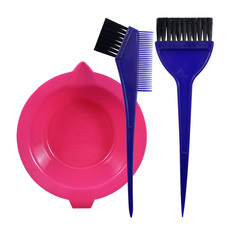 Набор для окраски волос LEI ванночка + 2 кисти (цвет в ассортименте)